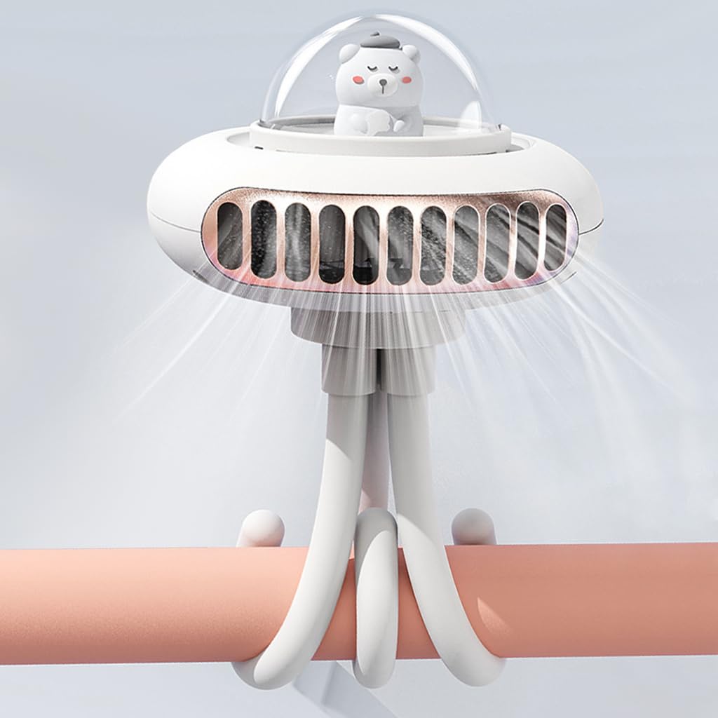 ZORBES Mini Portable Fan, Stroller Fan Mini USB Fan with 4 Speed Stroller Fan with 3 Silicone Claws USB Rechargeable Hand Fan 2000mAh Mini Fan Handheld Fan Desk Fan Portable Clip on Fan for Crib Stroller ZORBES Mini Portable Fan, Stroller Fan Mini USB Fan with 4 Speed Stroller Fan with 3 Silicone Claws USB Rechargeable Hand Fan 2000mAh Mini Fan Handheld Fan Desk Fan Portable Clip on Fan for Crib Stroller